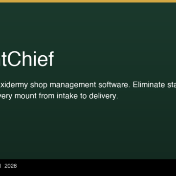 MountChief Launches as the First Dedicated Management Software for Taxidermy Shops