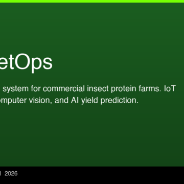 CricketOps Launches Operating Platform for the Growing Insect Protein Farming Industry